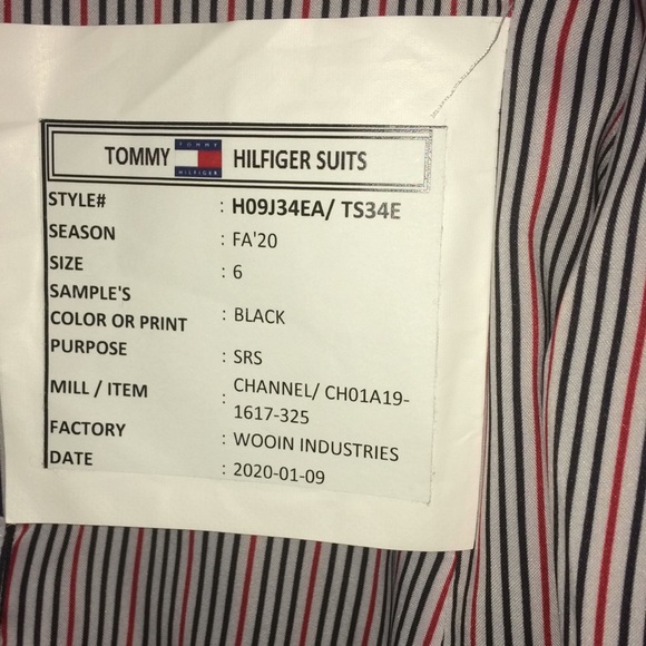 Tommy Hilfiger suit blazer, sample - Picture 11 of 12
